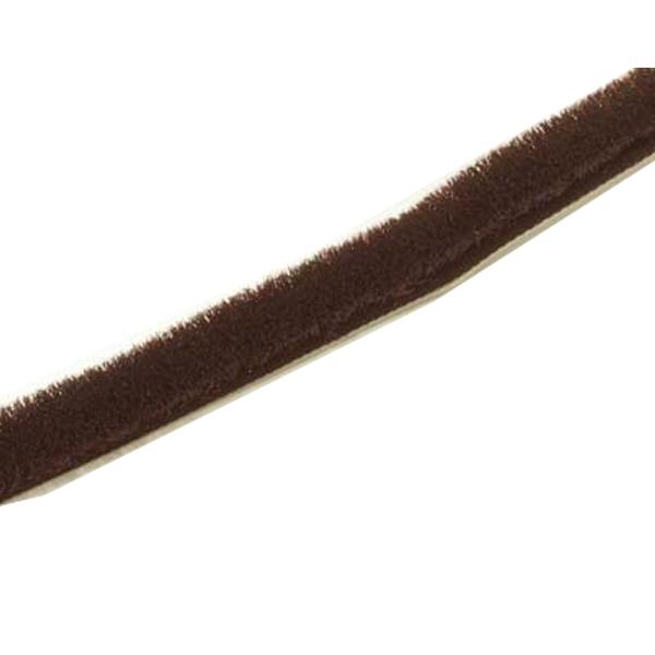 槌屋 すき間モヘアシール 100m巻 9090 ブラウン【0471-01013】【送料無料】