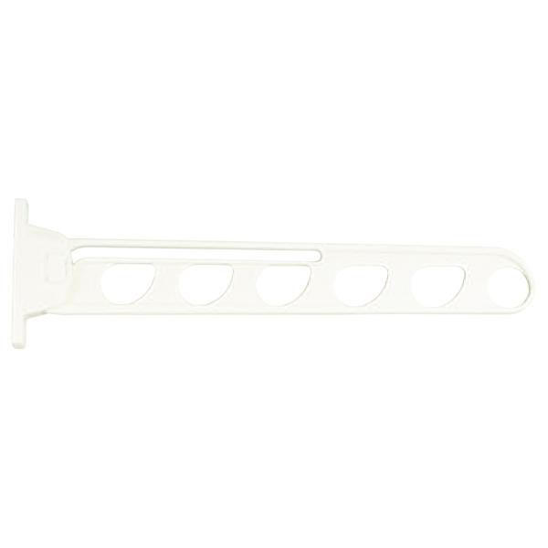 水上 NEW DEXスイング物干金物 550mm ホワイト【0901-00552】