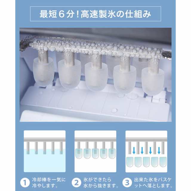 simplus シンプラス 製氷機 SP-CE01 製氷機 家庭用 高速 レジャー