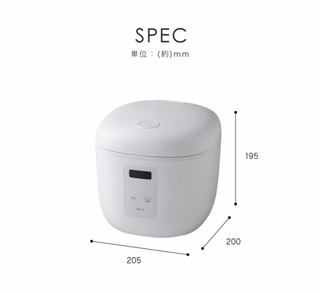 Simplus シンプラス マイコン式 4合炊き炊飯器 Sp Rcmc4 炊飯器 温度センサー付き 保温機能 ヨーグルト ケーキ 送料無料 の通販はau Pay マーケット リコメン堂インテリア館