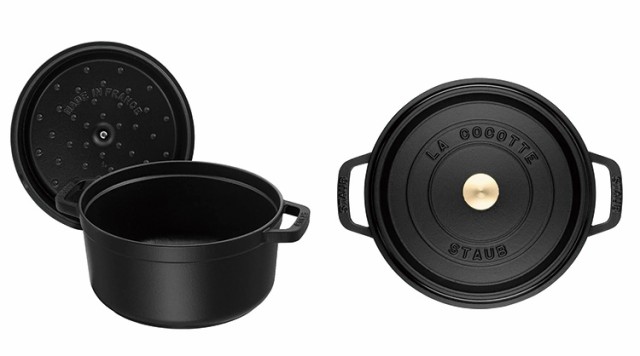 【公式販売店】 STAUB ピコ・ココット ラウンド 20cm 【生涯保証】選べる3色 ストウブ ピコ ココット ストーブ 鋳物 ホーロー鍋 ih対応 