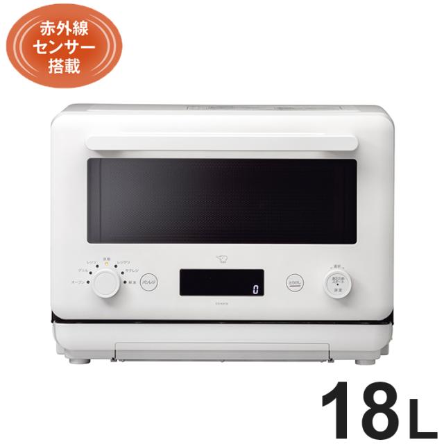 オーブンレンジ 象印 象印マホービン EVERINO ES-KA18-WM 18L ペールホワイト レンジ ZOJIRUSHI エブリノ 新生活【送料無料】