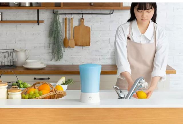 ゼンケン 浄水器 ビクラ浄水器2 ピンク MFH-V92P 曲線デザイン 透明感