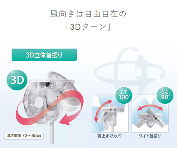 ゼンケン リビング扇風機 ZENKEN DC FAN 2 ZEF-DC2 心地よい 静音性