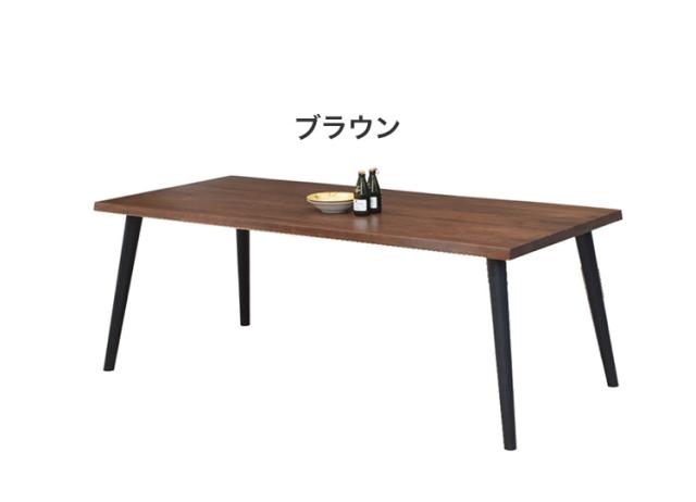 ダイニングテーブル 単品 200×90 6人掛け 和モダン 天然木 オーク無垢材 木製 長方形 おしゃれ 和風 モダン 北欧 カントリー 木目(代引不可)【送料無料】_1