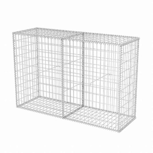 vidaXL ガビオンバスケット 亜鉛メッキ鋼製 150x50x100 cmハードウェア フェンス&バリア フェンスパネル(代引不可)【送料無料】_1