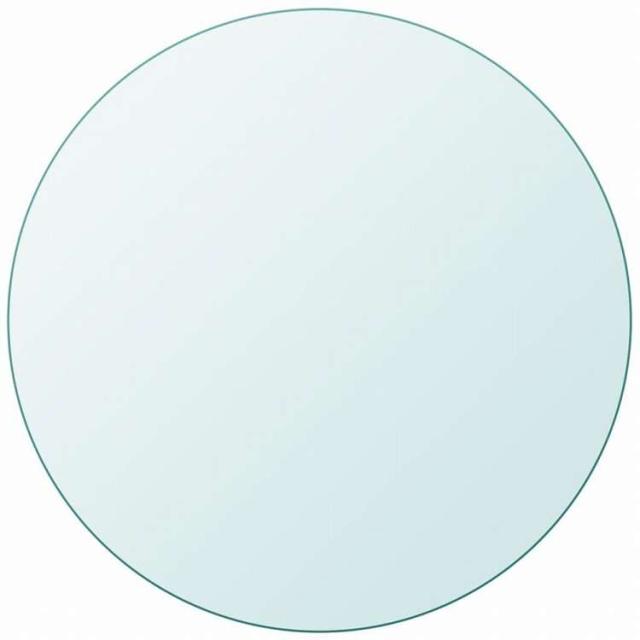vidaXL テーブルトップ 強化ガラス型 700mm家具 テーブル用品 テーブルトップ(代引不可)【送料無料】
