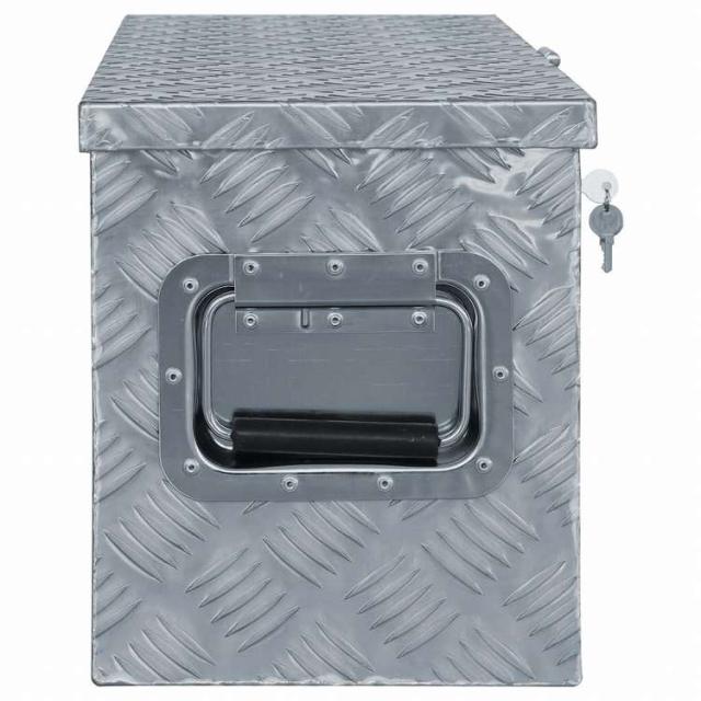 アルミボックス 80x30x35cmカギ付き（1個） 【公式通販】