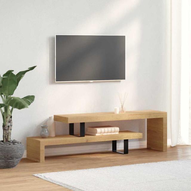 vidaXL TV台 マンゴーウッド 無垢材家具 AVラック・テレビ台(代引不可)【送料無料】_2