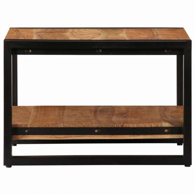 vidaXL コーヒーテーブル 60x60x40cm アカシア無垢材家具 テーブル アクセントテーブル コーヒーテーブル(代引不可)【送料無料】_5