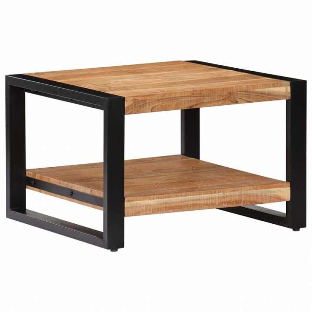 vidaXL コーヒーテーブル 60x60x40cm アカシア無垢材家具 テーブル アクセントテーブル コーヒーテーブル(代引不可)【送料無料】_6