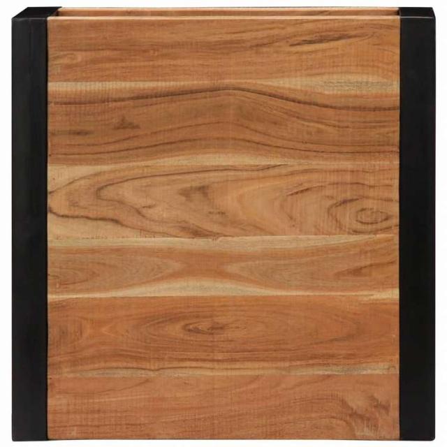 vidaXL コーヒーテーブル 60x60x40cm アカシア無垢材家具 テーブル アクセントテーブル コーヒーテーブル(代引不可)【送料無料】_7