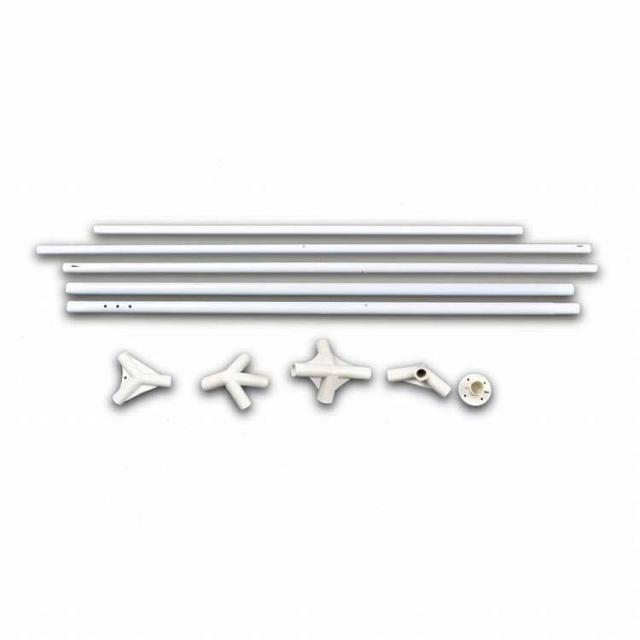 vidaXL パーティーテント 3x6m ホワイトホーム&amp;ガーデン 芝&amp;ガーデン アウトドアリビング アウトドアストラクチャー キャノピー・ガゼボ(代引不可)【送料無料】_4