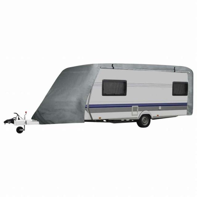 vidaXL キャラバンカバー グレー M自動車&amp;部品 自動車部品&amp;アクセサリー 車両メンテナンス・ケア・装飾 自動車用カバー ストレージ・ボディカバー 自動車用ストレージカバー(代引不可)【送料