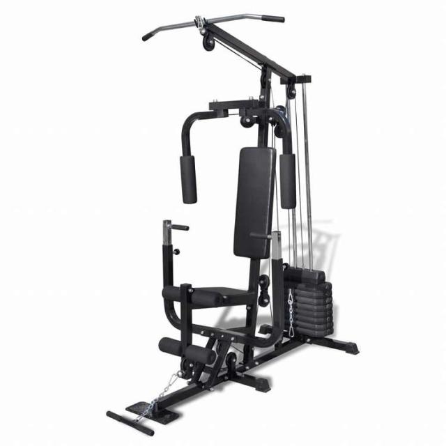 vidaXL マルチジム フィットネスマシンスポーツグッズ エクササイズ&フィットネス ウエイトリフティング ウェイトリフティングマシン・ラック(代引不可)【送料無料】