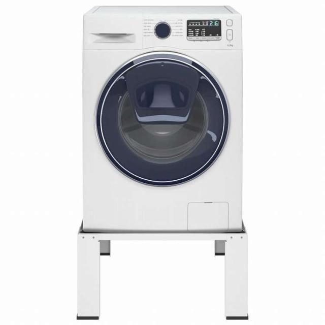 vidaXL 洗濯機置き台 ホワイトホーム&ガーデン 家電用アクセサリ 洗濯関連用品 ウォッシャー・ドライヤーアクセサリ(代引不可)【送料無料】_1