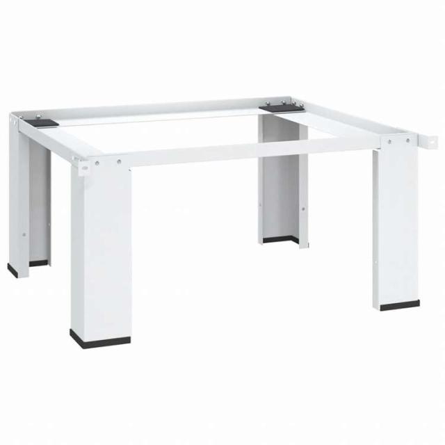 vidaXL 洗濯機置き台 ホワイトホーム&ガーデン 家電用アクセサリ 洗濯関連用品 ウォッシャー・ドライヤーアクセサリ(代引不可)【送料無料】_4
