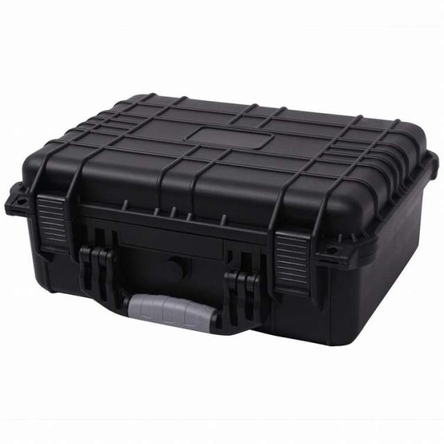 vidaXL 保護 機器ケース 40.6x33x17.4cm 黒色カメラ&amp;光化学機器 カメラ&amp;光化学アクセサリ カメラパーツ&amp;アクセサリー カメラバッグ・ケース(代引不可)【送料無料】