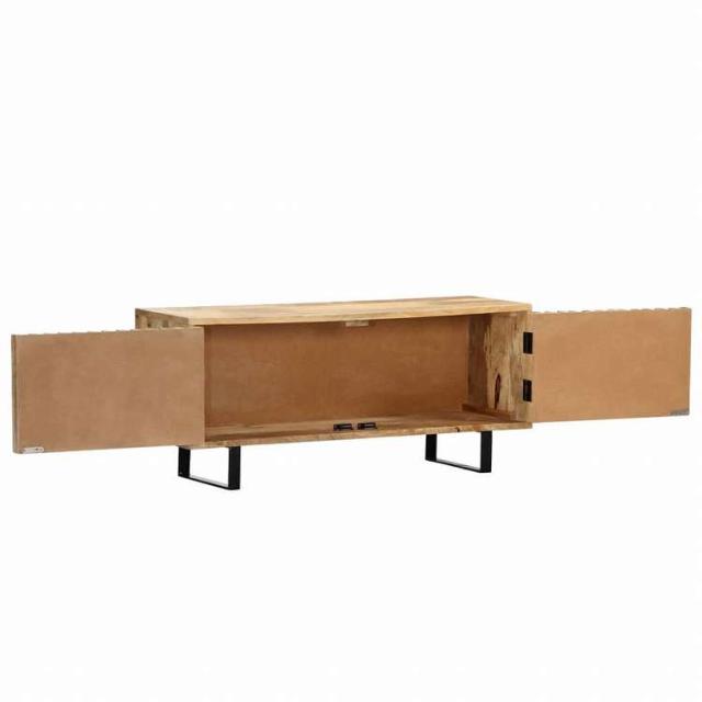 vidaXL TVキャビネット 90x30x40cm マンゴー無垢材家具 AVラック・テレビ台(代引不可)【送料無料】_4