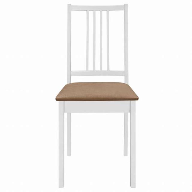 vidaXL ダイニング3点セット MDF ホワイト家具 家具セット キッチン・ダイニング 家具 Sets(代引不可)【送料無料】_10
