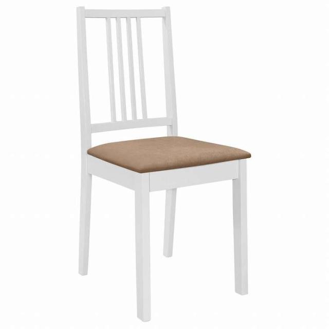 vidaXL ダイニング3点セット MDF ホワイト家具 家具セット キッチン・ダイニング 家具 Sets(代引不可)【送料無料】_7