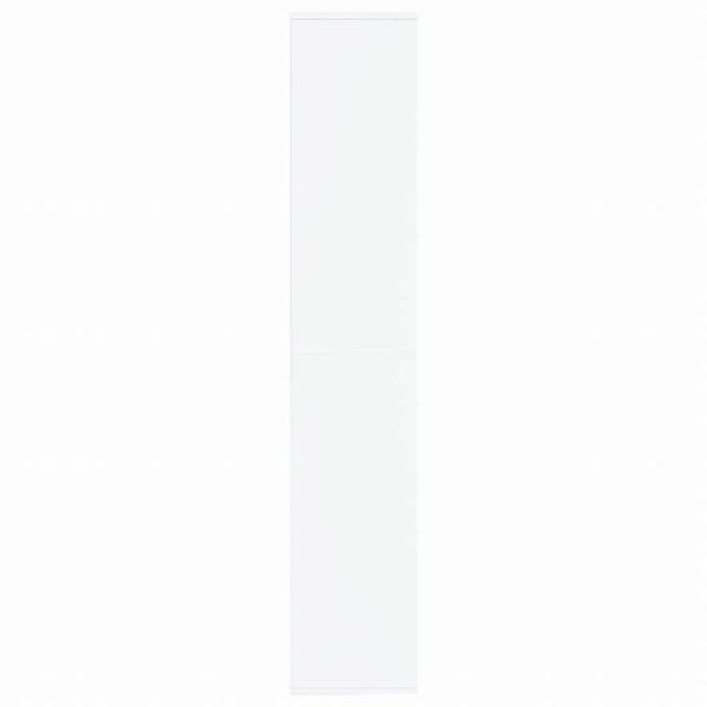 vidaXL シューズキャビネット ホワイト 54x34x183cm パーティクルボードホーム&ガーデン 家事用品 収納&オーガナイザー 衣類・ワードローブ収納 シューズラック・整理収納(代引不可)【送料無料_4