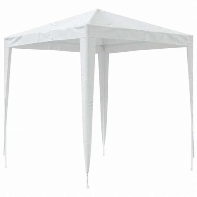 vidaXL パーティーテント 2x2m ホワイトホーム&ガーデン 芝&ガーデン