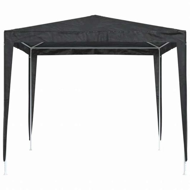 vidaXL プロ仕様 パーティーテント 2.5 x 2.5 m アントラシート 90 g/m2ホーム&ガーデン 芝&ガーデン アウトドアリビング アウトドアストラクチャー キャノピー・ガゼボ(代引不可)【送料無料】_2