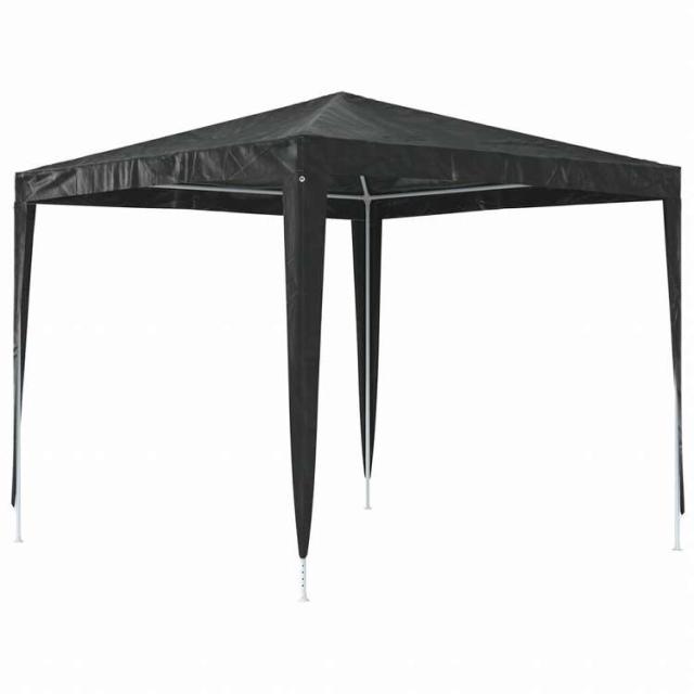 vidaXL プロ仕様 パーティーテント 2.5 x 2.5 m アントラシート 90 g/m2ホーム&ガーデン 芝&ガーデン アウトドアリビング アウトドアストラクチャー キャノピー・ガゼボ(代引不可)【送料無料】_4