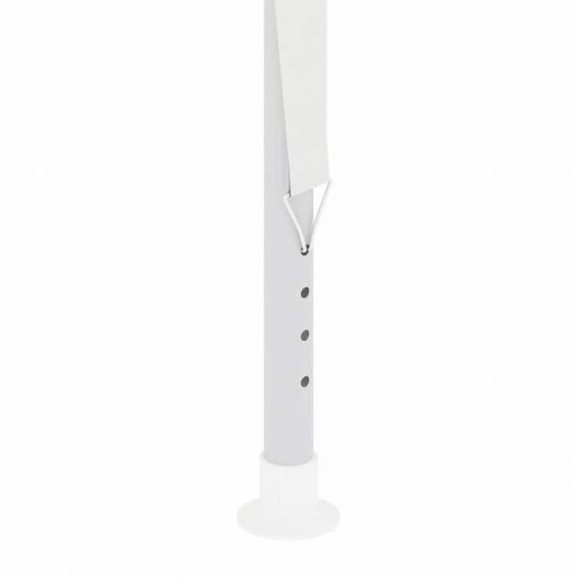 vidaXL プロ仕様 パーティーテント 側壁付き 2.5x2.5m ホワイト 90g/m2