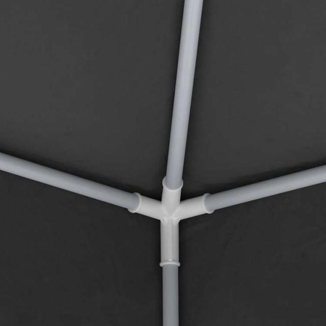 vidaXL プロ仕様 パーティーテント 側壁付き 2.5x2.5m アントラシート 90g/m2ホーム&ガーデン 芝&ガーデン アウトドアリビング アウトドアストラクチャー キャノピー・ガゼボ(代引不可)【送料無料_4