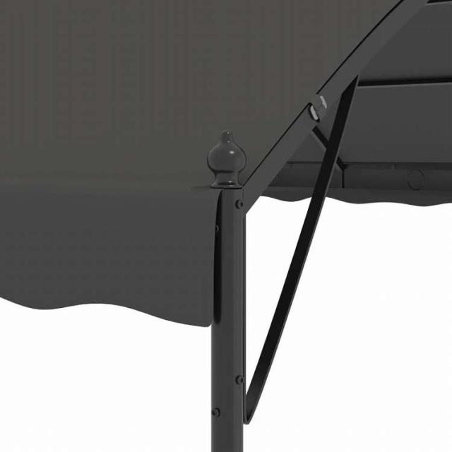 vidaXL サンシェードオーニング 3x4m アントラシートホーム&amp;ガーデン 芝&amp;ガーデン アウトドアリビング アウトドアストラクチャー キャノピー・ガゼボ(代引不可)【送料無料】_4