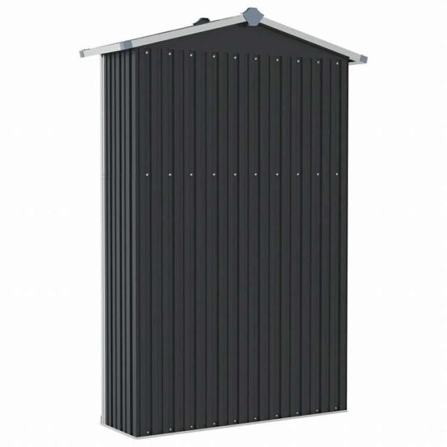 vidaXL ガーデン納屋 116x45x175cm 亜鉛メッキ鋼製 アントラシートホーム&ガーデン 芝&ガーデン アウトドアリビング アウトドアストラクチャー 日除け・ガレージ・カーポート(代引不可)【送料無_5