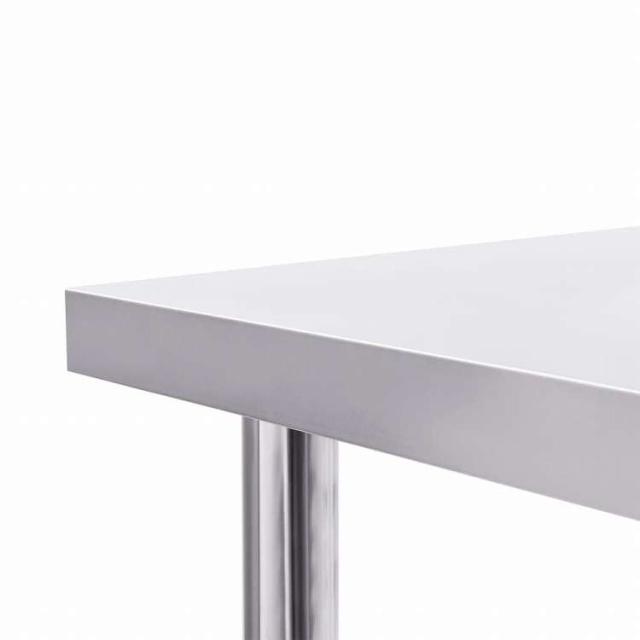 vidaXL キッチン作業机100x60x85 cm ステンレススチールビジネス&工業用 食品サービス(代引不可)【送料無料】_4