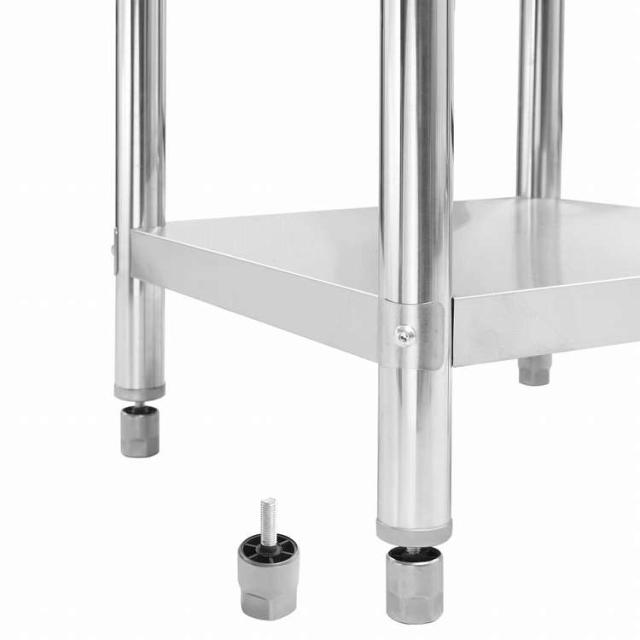vidaXL キッチン作業机100x60x85 cm ステンレススチールビジネス&工業用 食品サービス(代引不可)【送料無料】_5