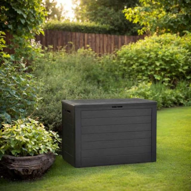 vidaXL ガーデン収納ボックス アントラシート 78x44x55 cm家具 アウトドア家具 屋外収納ボックス(代引不可)【送料無料】