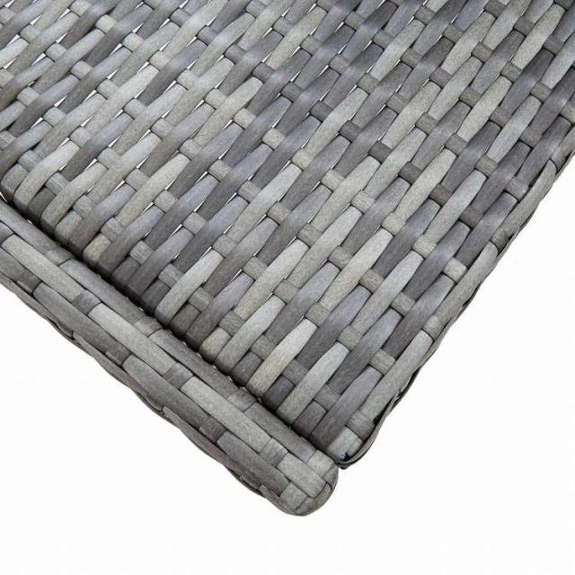 vidaXL 屋外バー7点セット クッション付き ポリラタン製 グレー家具 アウトドア家具 屋外家具セット(代引不可)【送料無料】_9