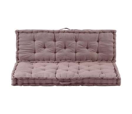 vidaXL パレットフロークッション 2点 コットン トープホーム&ガーデン デコレーション チェア・ソファクッション(代引不可)【送料無料】