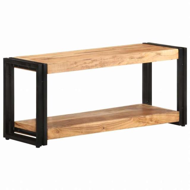 vidaXL TVキャビネット 90x30x40cm アカシア無垢材家具 AVラック・テレビ台(代引不可)【送料無料】