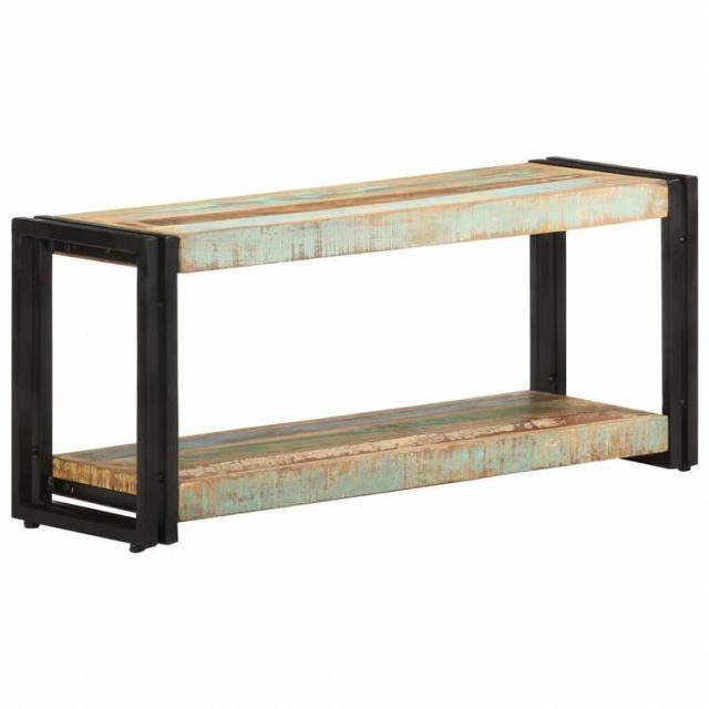 vidaXL TVキャビネット 90x30x40cm 無垢の再生木材家具 AVラック・テレビ台(代引不可)【送料無料】