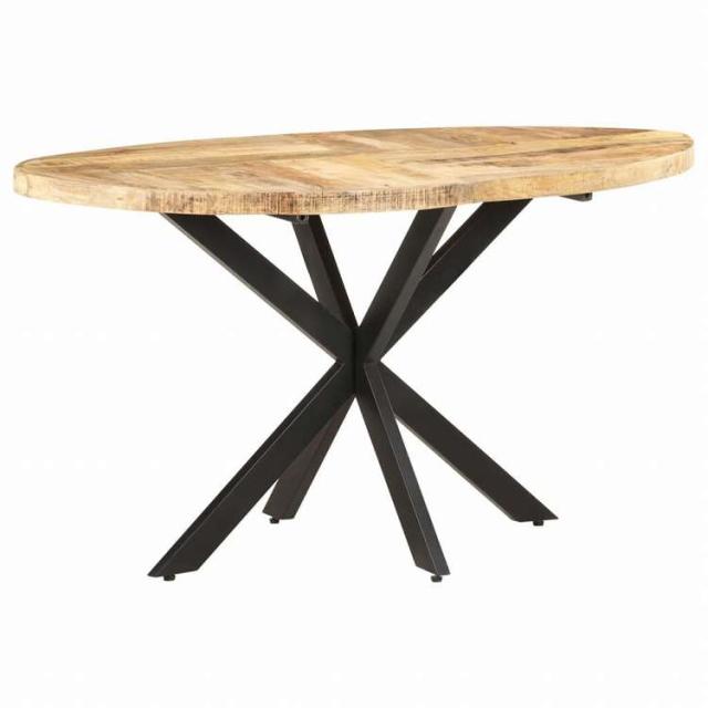 vidaXL ダイニングテーブル 140x80x75 cm マンゴー無垢材家具 テーブル キッチン・ダイニングルームテーブル(代引不可)【送料無料】_10