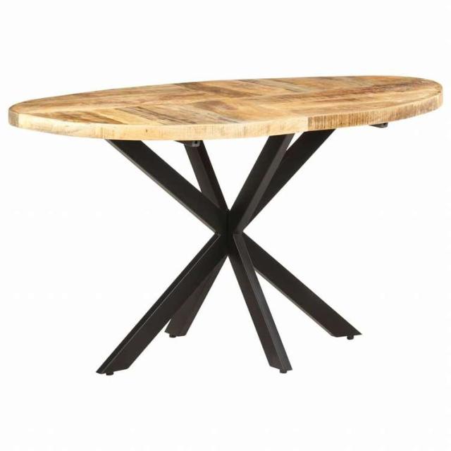 vidaXL ダイニングテーブル 140x80x75 cm マンゴー無垢材家具 テーブル キッチン・ダイニングルームテーブル(代引不可)【送料無料】_7