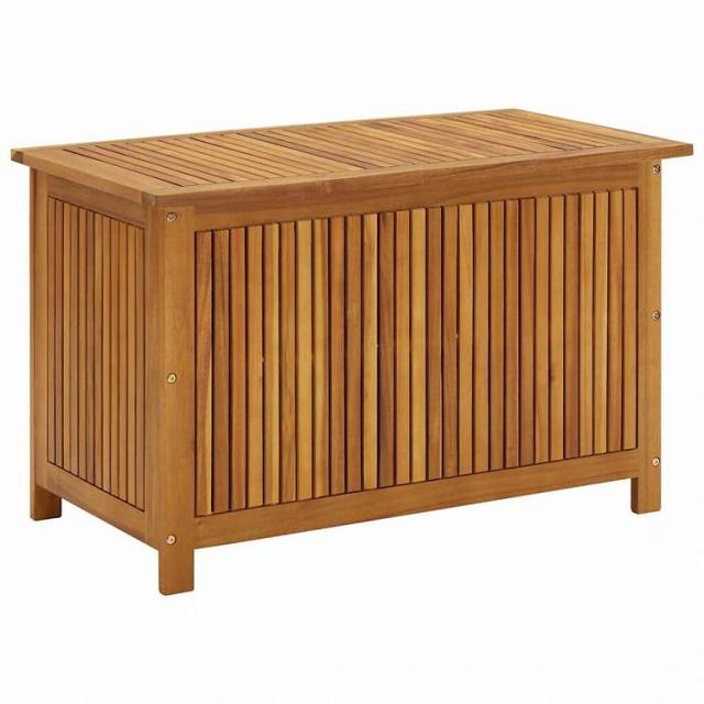 vidaXL ガーデン収納ボックス 90x50x58cm アカシア無垢材家具 アウトドア家具 屋外収納ボックス(代引不可)【送料無料】_1