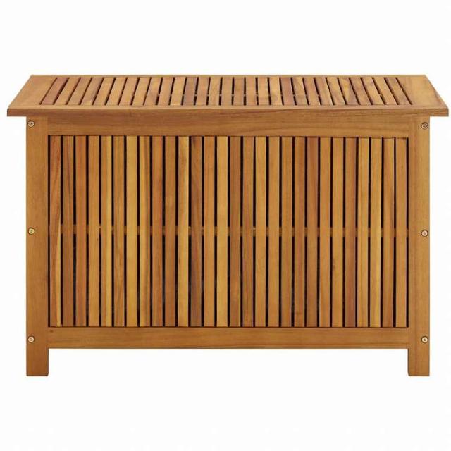 vidaXL ガーデン収納ボックス 90x50x58cm アカシア無垢材家具 アウトドア家具 屋外収納ボックス(代引不可)【送料無料】_2
