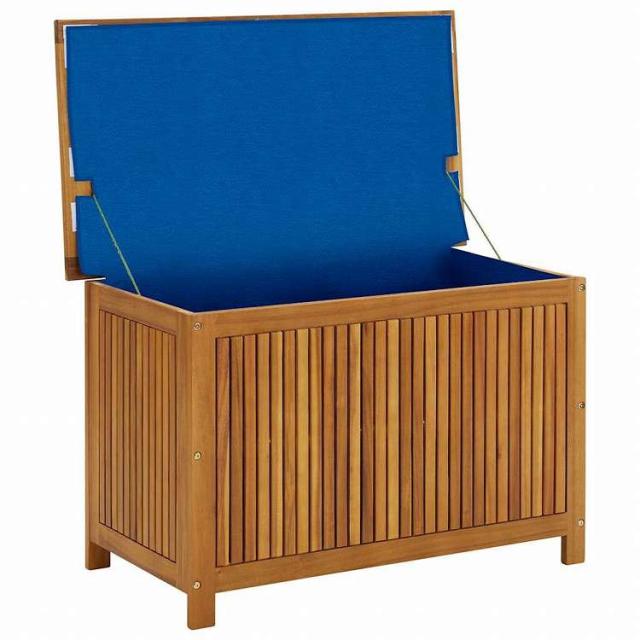 vidaXL ガーデン収納ボックス 90x50x58cm アカシア無垢材家具 アウトドア家具 屋外収納ボックス(代引不可)【送料無料】_5