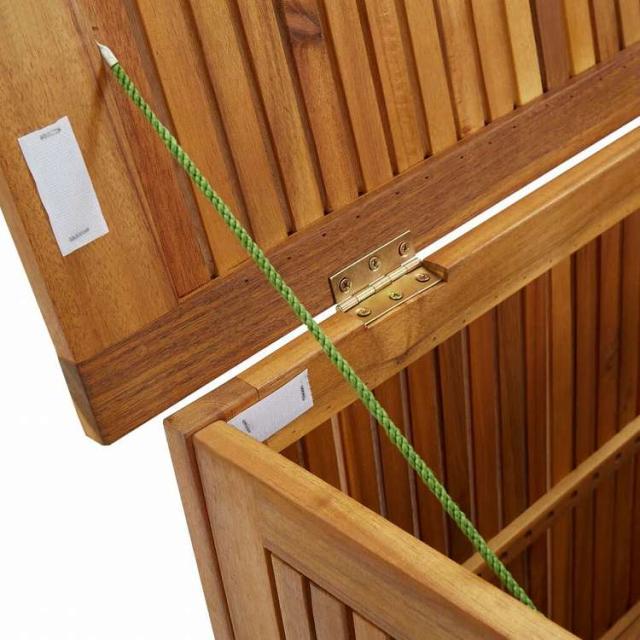 vidaXL ガーデン収納ボックス 90x50x58cm アカシア無垢材家具 アウトドア家具 屋外収納ボックス(代引不可)【送料無料】_6
