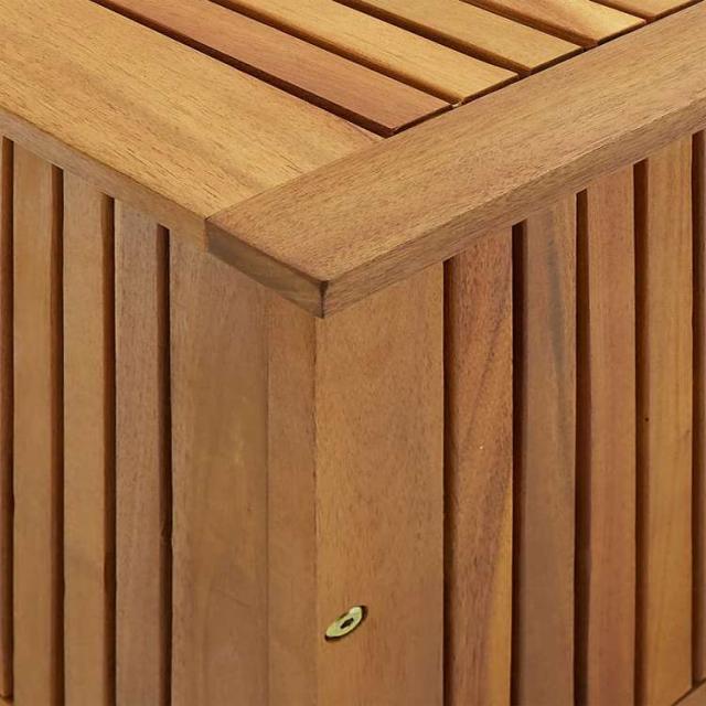 vidaXL ガーデン収納ボックス 90x50x58cm アカシア無垢材家具 アウトドア家具 屋外収納ボックス(代引不可)【送料無料】_7
