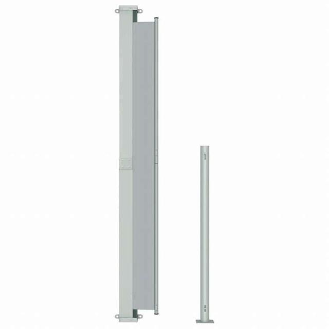 vidaXL パティオ用 引き込み式サイドオーニング 200x500cm グレーホーム&amp;ガーデン 芝&amp;ガーデン アウトドアリビング 屋外用傘・サンシェード(代引不可)【送料無料】_4