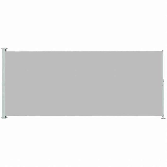 vidaXL パティオ用 引き込み式サイドオーニング 220x500cm グレーホーム&ガーデン 芝&ガーデン アウトドアリビング 屋外用傘・サンシェード(代引不可)【送料無料】_1