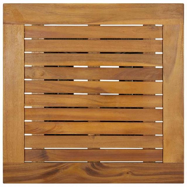 vidaXL バーテーブル グレー 60x60x110cm ポリラタン&アカシア無垢材家具 アウトドア家具 アウトドアテーブル(代引不可)【送料無料】_3